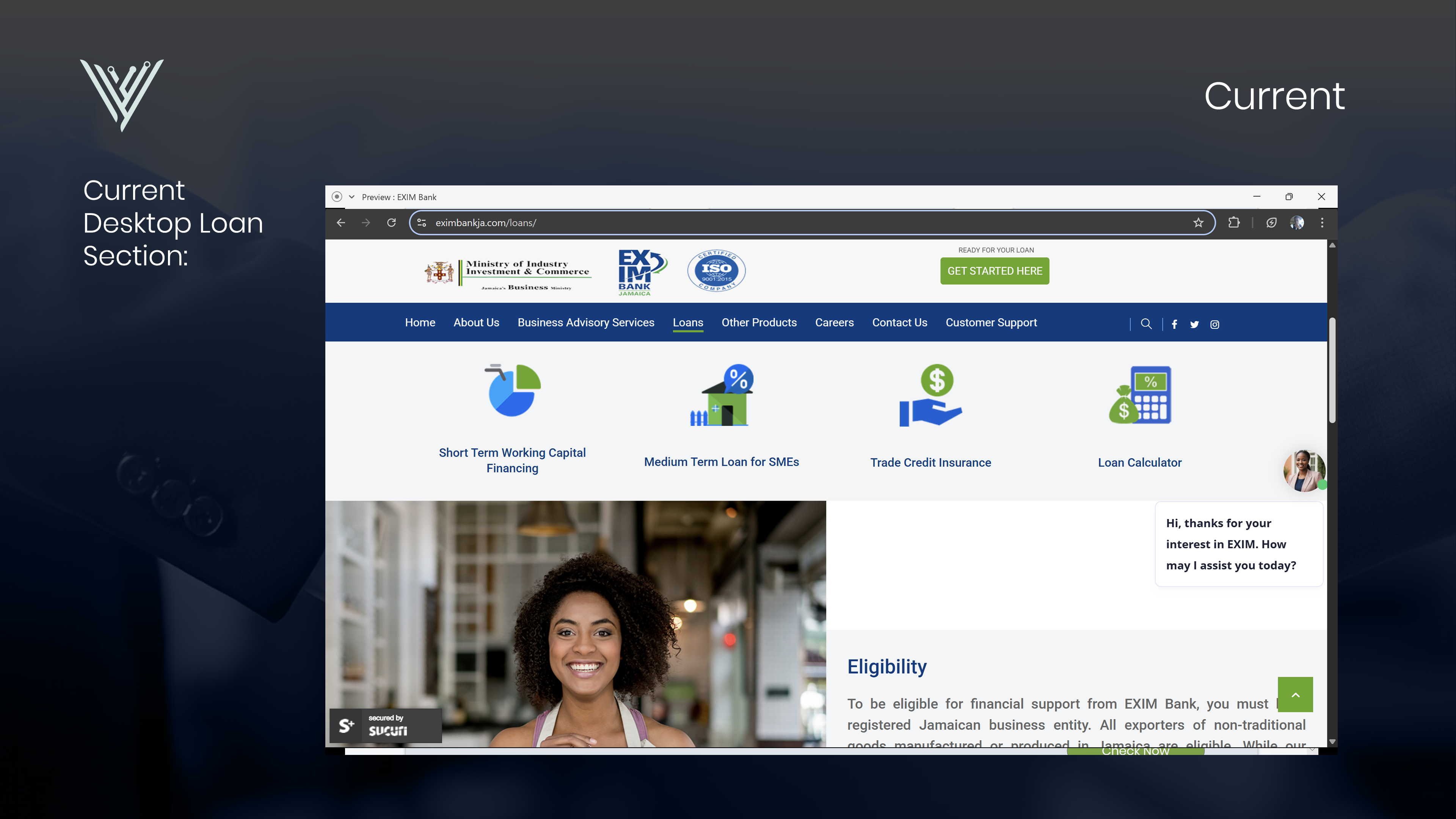 Exim Bank Case Study Image